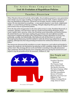 Unit 10: Evolution of Republican Policies