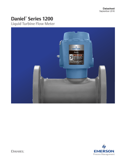 Daniel&trade; Series 1200