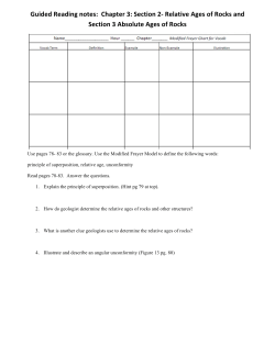 Guided Reading notes: Chapter 3
