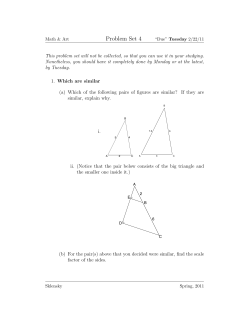 Problem Set 4