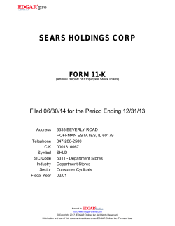 sears holdings corp