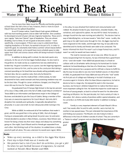 The Ricebird Beat - El Campo Middle School