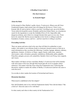 A Reading Group Guide to This Dark Endeavor by Kenneth Oppel