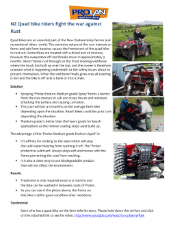 NZ Quad bike riders fight the war against Rust