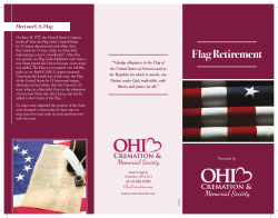 Flag Retirement - Ohio Cremation and Memorial Society