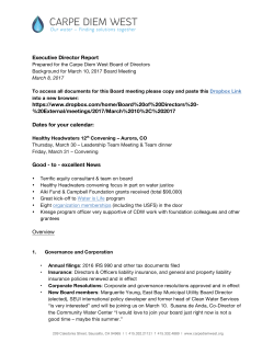 Executive Director Report https://www.dropbox.com/home/Board