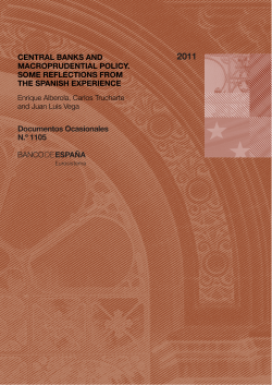 Central banks and macroprudential policy some reflections from the