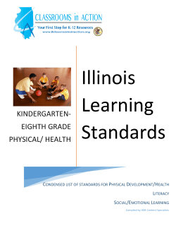 Kindergarten- Eighth Grade Physical/ Health