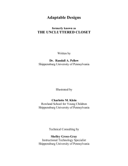 Adaptable Designs - Penns Valley Publishers