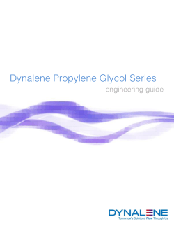 Dynalene Propylene Glycol Series