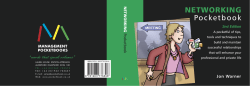 NETWORKING Pocketbook