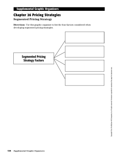 Chapter 26 Pricing Strategies - McGraw Hill Higher Education