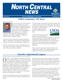 NORTH CENTRAL NEWS The Land Specialists In Your Area