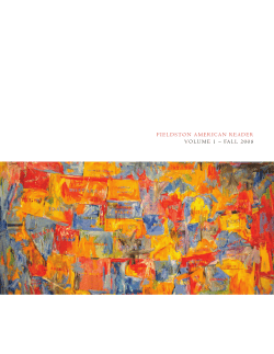 FAR Vol. 1 - Ethical Culture Fieldston School