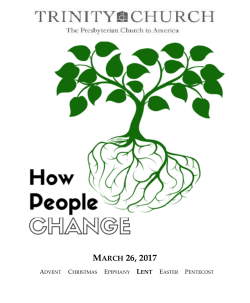 March 26 - Trinity Church Kailua