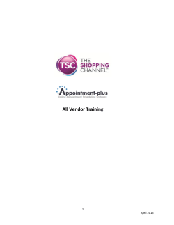 All Vendor Training - The Shopping Channel