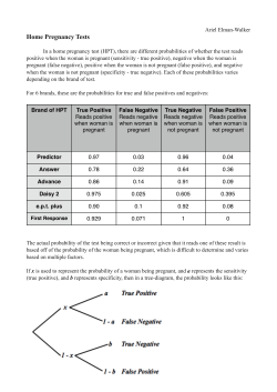 Home Pregnancy Tests