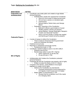 5.4-Ratifying the Constitution