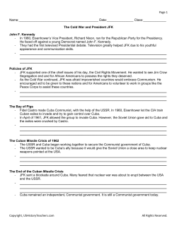 Page 1 Copyright, USHistoryTeachers.com All Rights Reserved