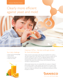 Clearly more efficient against yeast and mold