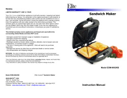 Sandwich Maker