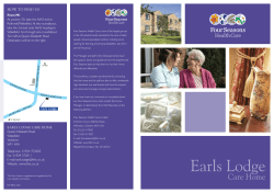 Earls Lodge - Four Seasons Health Care