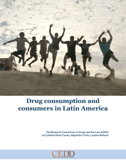 Drug consumption and consumers in Latin America