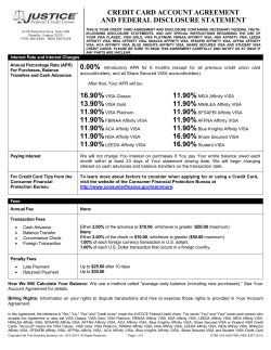 11.90% - Justice Federal Credit Union