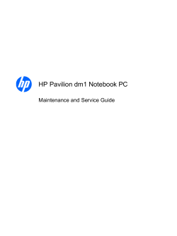 HP Pavilion dm1 Notebook PC
