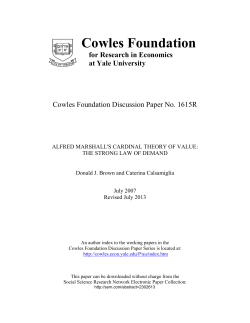 The Strong Law of Demand