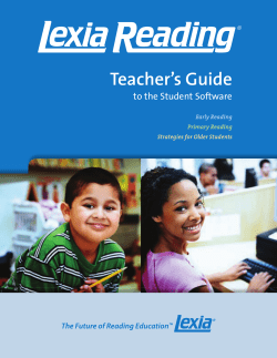 Lexia Reading