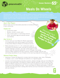Meals On Wheels