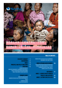 Norlha Centre For Women In The Himalayas