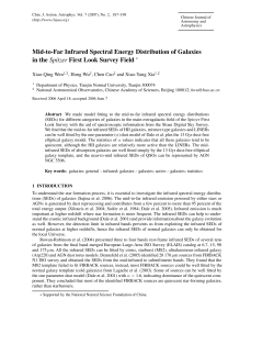 Mid-to-Far Infrared Spectral Energy Distribution of Galaxies in the