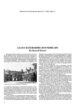 GLOUCESTERSHIRE ROUNDHEADS By Russell Howes