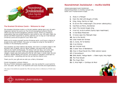 Kauneimmat Joululaulut &ndash; muilla kielill&auml;