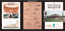 River murray navigation brochure - Murray