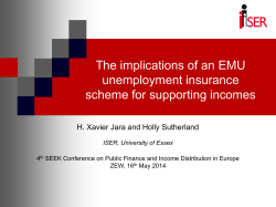 The Implications of an EMU Unemployment Insurance