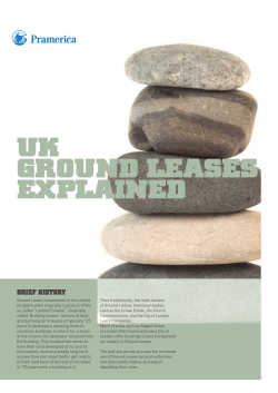 Ground Leases Explained