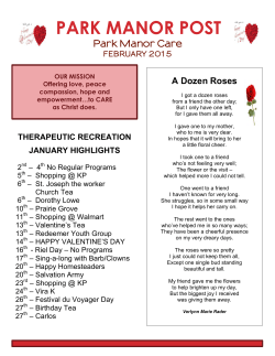 park manor post - Park Manor Personal Care Home