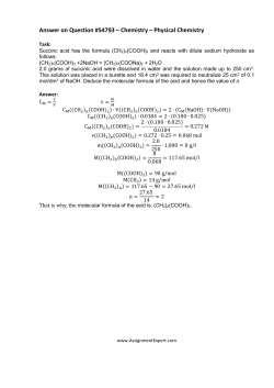 Answer on Question #54793 &ndash; Chemistry