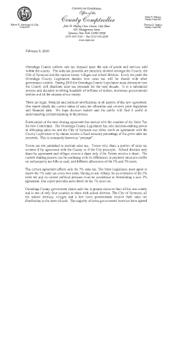 Onondaga County Sales Tax