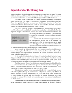 Japan chapter Supplement - Catholic Textbook Project