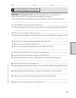 Guided Reading Activity 5-1