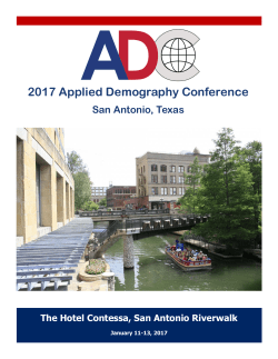 San Antonio, Texas - IDSER Portal