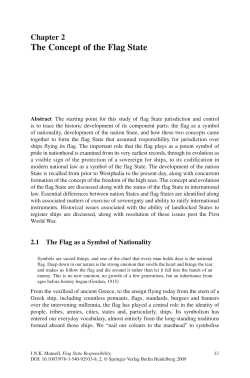 The Concept of the Flag State