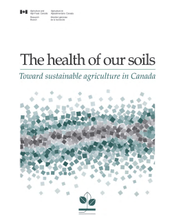 The Health of our Soils