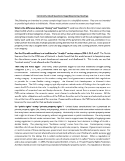 Commonly Asked Questions Regarding Zoning Hearings The