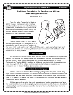 5 Building Blocks Reading - Super Duper Publications
