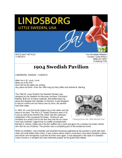 1904 Swedish Pavilion